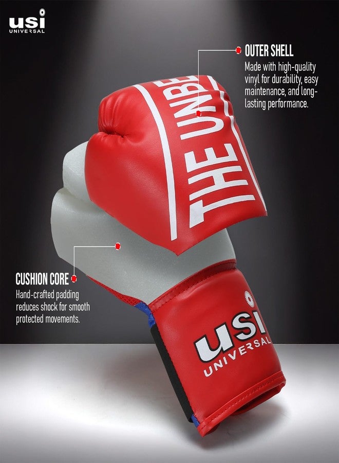 USI UNIVERSAL Novice Boxing Gloves for Sparring Training Light Weight Glove Junior - Adult (Junr. (6/8oz)) - Image 3