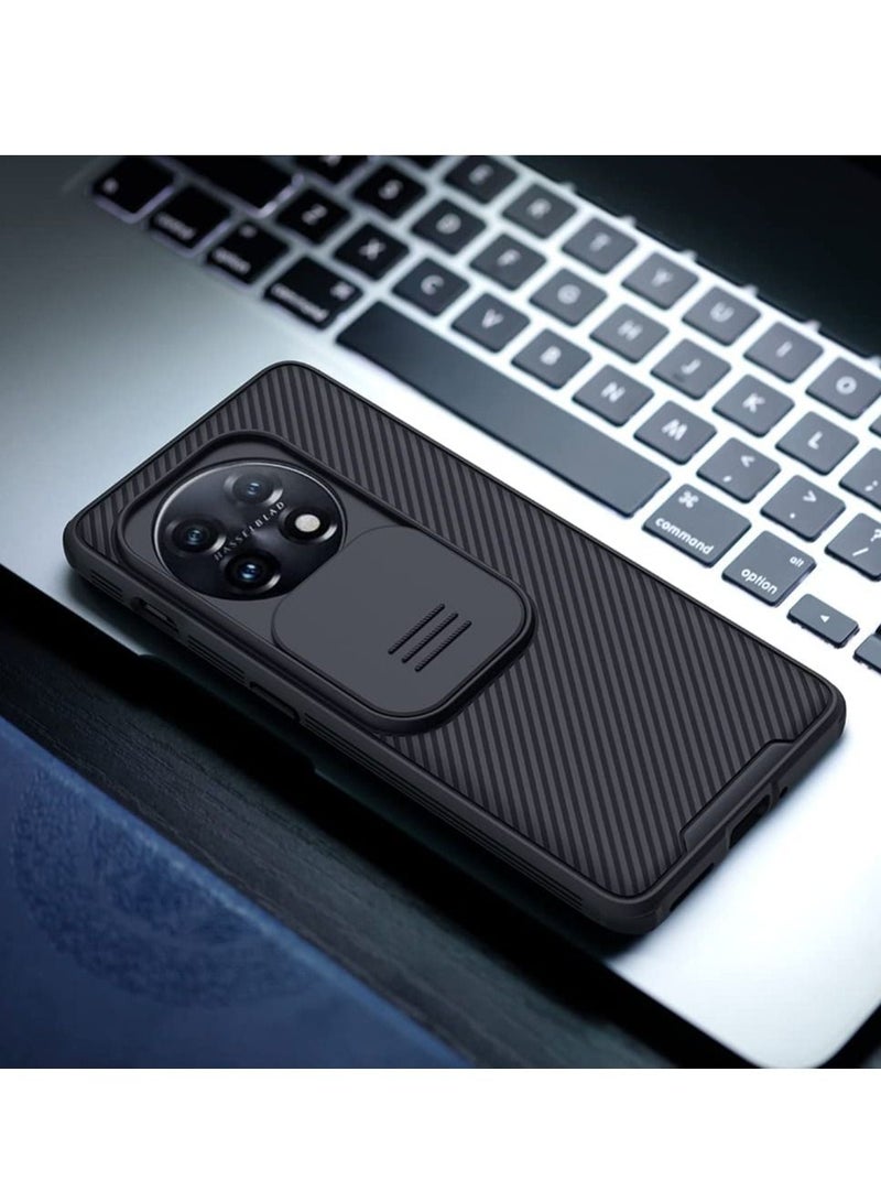 Nillkin Protective Case Compatible with OnePlus 11 5G with Lens Sliding Cover 6.7-inch Slim Fit Shockproof Phone Back Cover - Image 5