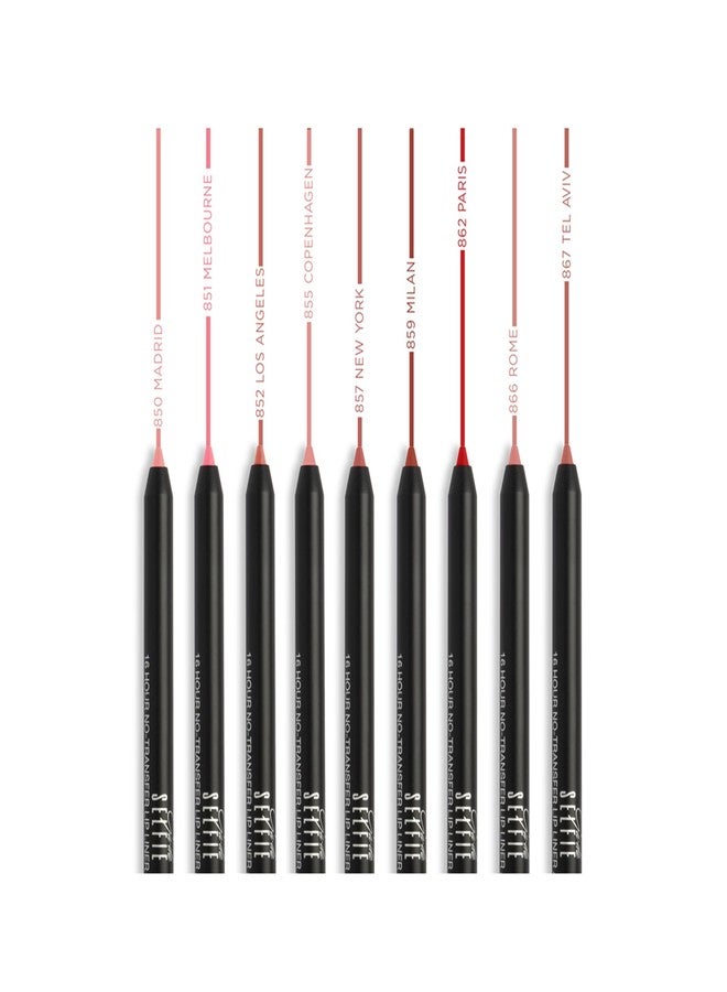 GA-DE Selfie 16 Hour No Transfer Lip Liner 867 Tel Aviv 0.5 gm - Image 3
