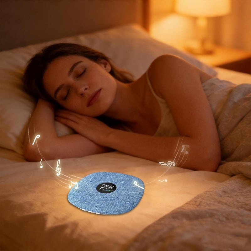 Under-Pillow Sound Bar - Wireless Pillow Speaker for Private Listening | Mini Thin Music Player with Auto-Off Timer & 5.3 for Dorm, Hotel, Home, and Teens - Image 3