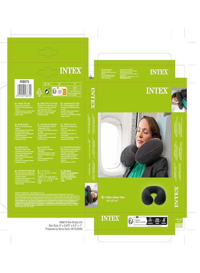 INTEX 68675E Travel Pillow - Image 5