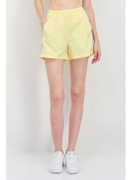 adidas Originals Women Sportswear Fit Outdoor Shorts, Yellow  - Image 1