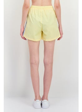 adidas Originals Women Sportswear Fit Outdoor Shorts, Yellow  - Image 3