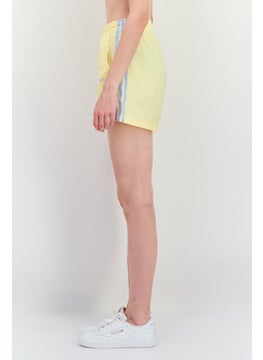 adidas Originals Women Sportswear Fit Outdoor Shorts, Yellow  - Image 2