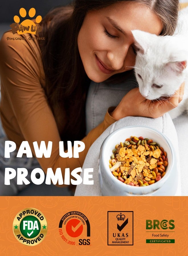 PAWUP مكافآت باو أب المجففة بالتجميد من صفار بيض السمان للحيوانات الأليفة، طعام مجفف بالتجميد للكلاب والقطط، مكونات طازجة نقية، 117 غرام، خالٍ من الجلد الخام، خالٍ من الغلوتين والحبوب - Image 5