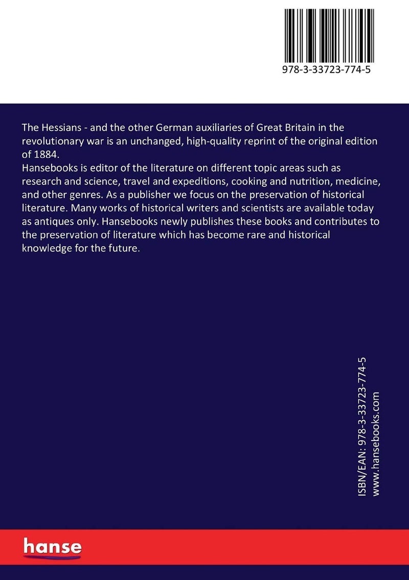 The Hessians: and the other German auxiliaries of Great Britain in the revolutionary war  - Image 2