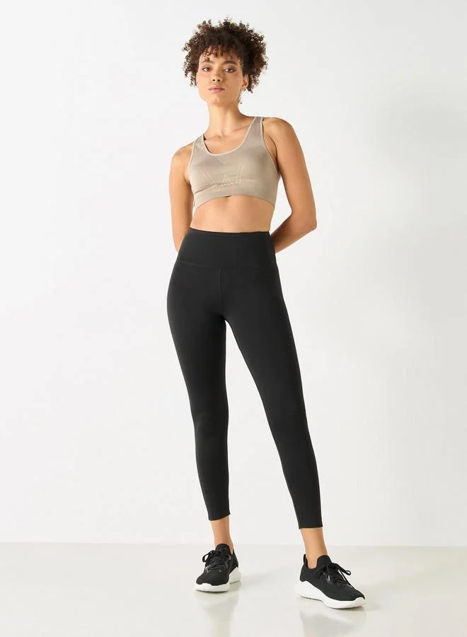 ADOT by Splash Textured Racerback Bra