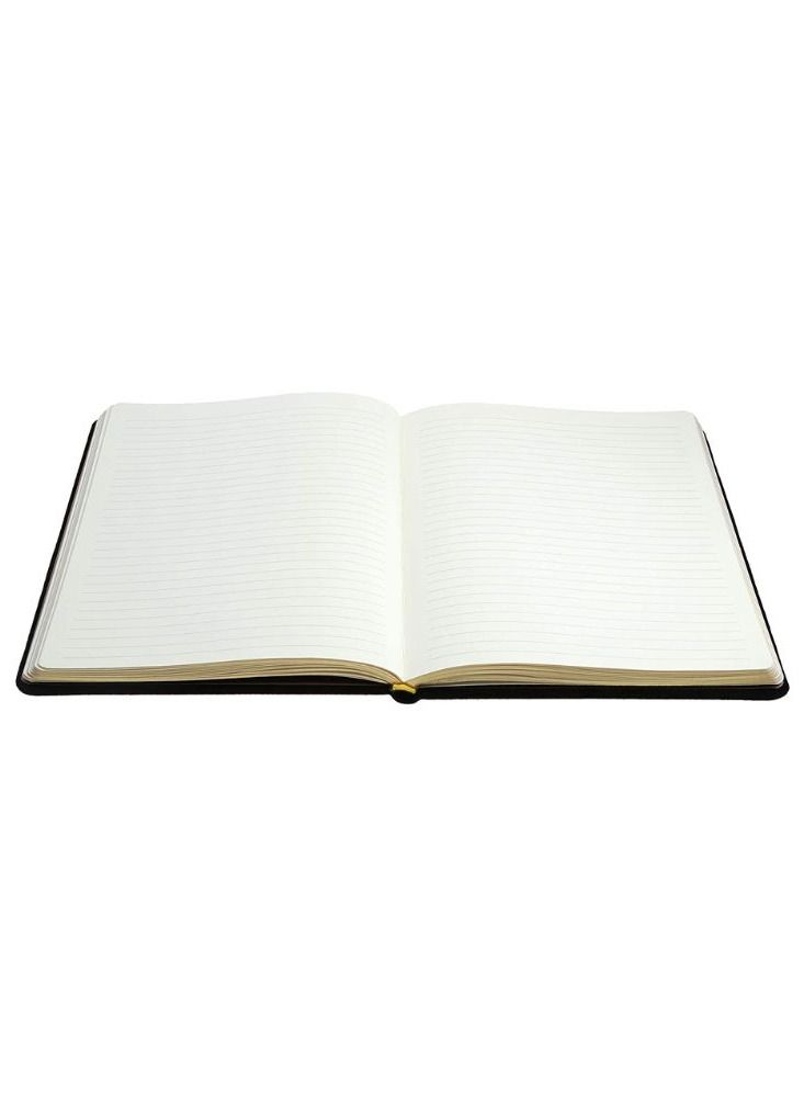 Collins Diva A5 Luxe Ruled Notebook Black - Image 3