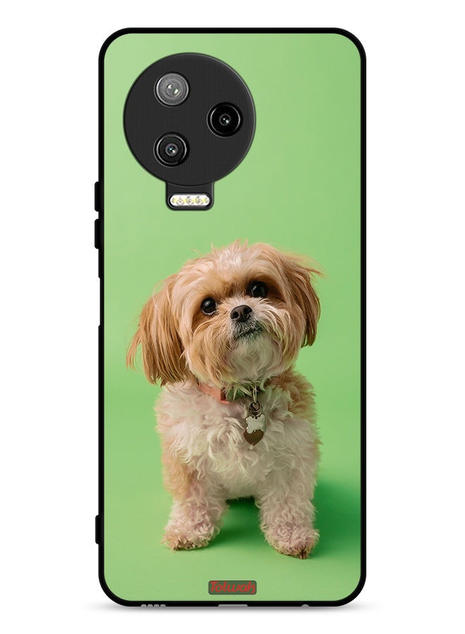 Tolwak Infinix Note 12 Pro 4G Protective Case Cover Cute Puppy - Image 1