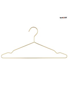 Red Dot Gift 20-Pack Golden Color Strong Metal Hangers 42cm Clothes , Coat and Standard Suit Hangers  - Image 2