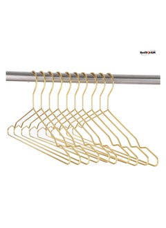 Red Dot Gift 20-Pack Golden Color Strong Metal Hangers 42cm Clothes , Coat and Standard Suit Hangers  - Image 1