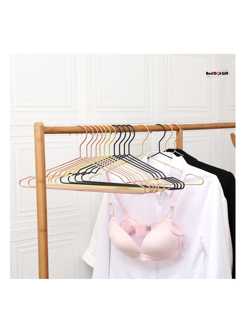 Red Dot Gift 20-Pack Golden Color Strong Metal Hangers 42cm Clothes , Coat and Standard Suit Hangers  - Image 5