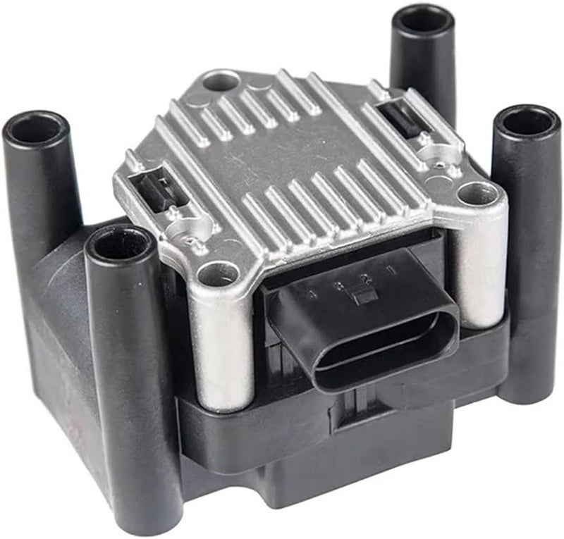 2PCS Ignition Coil Pack U2003 Compatible with VW Beetle Golf Jetta Audi A1 A2 A3 A4 - Image 1