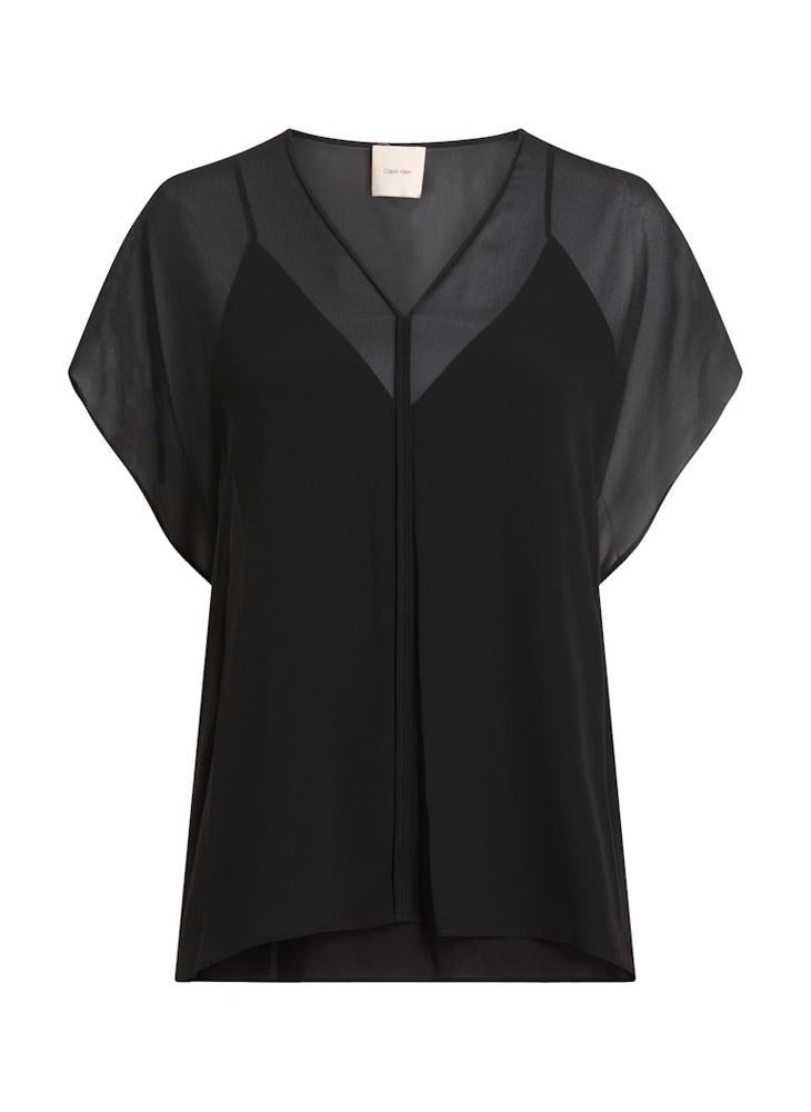 CALVIN KLEIN Flared Sleeve Top  - Image 5