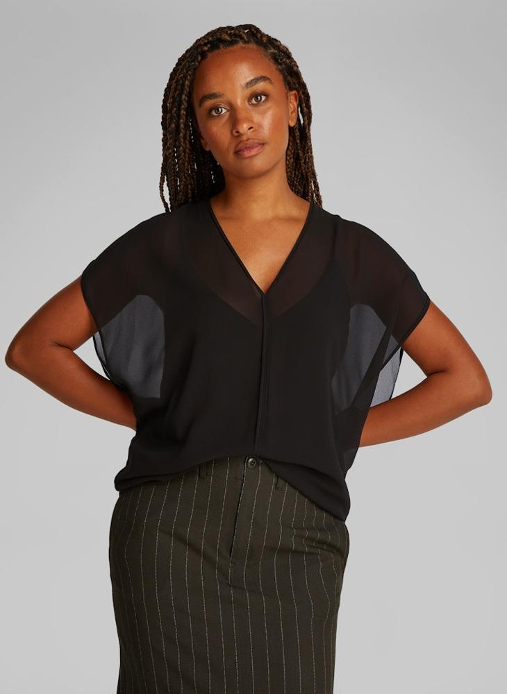 CALVIN KLEIN Flared Sleeve Top  - Image 1