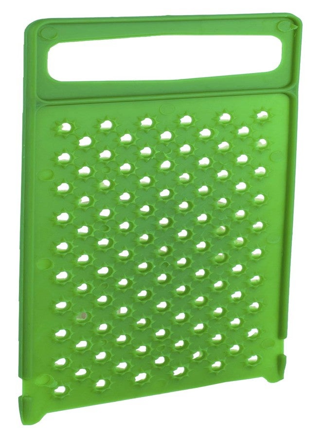 OFXDD Flat All Plastic Cheese Grater - Ergonomic Hand Grater - Professional Cheddar Graters Handheld - Image 1