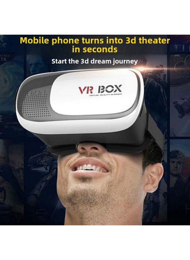 VR BOX Second Generation Vr Glasses Virtual Reality Gift Portable 3D Theater Magic Mirror Direct Hair-Color:VR-5  - Image 2