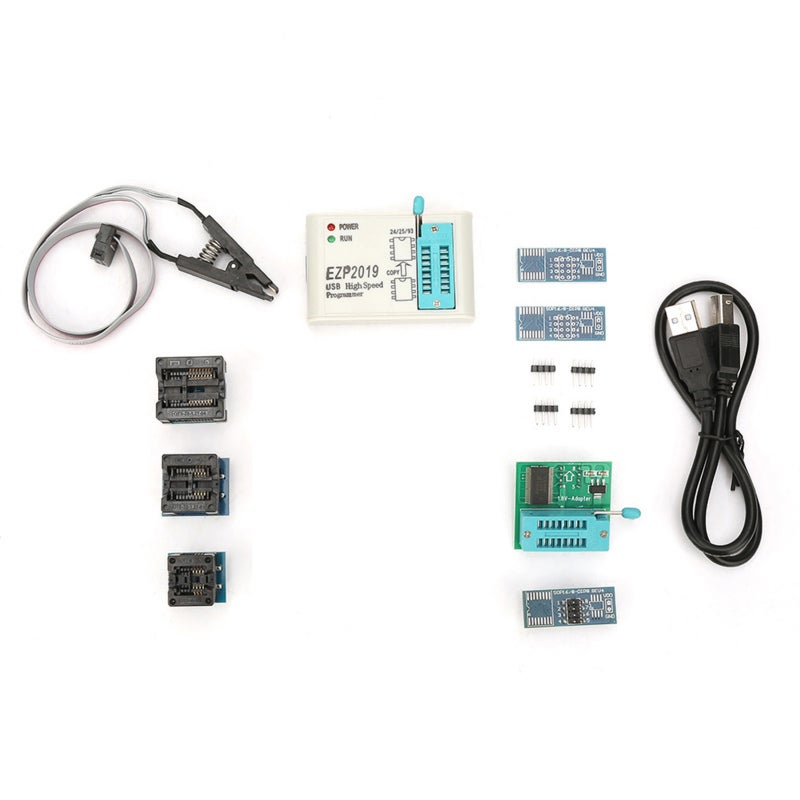 بانانا مبرمج شريحة BIOS: منفذ USB 2.0، سرعة قراءة 3 ثوانٍ وسرعة كتابة 9 ثوانٍ، تحديد شريحة تلقائيًا - تصميم صغير بحجم بطاقة، دعم كامل لشرائح سلسلة 24/25/93 لمهنيي إصلاح الأجهزة والحواسيب - Image 1