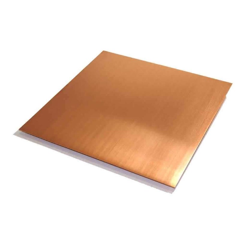 27 Gauge Sheet 6 X 6 inch (0.417mm Thickness) - Pure Copper -Cu Metal - Half Hard