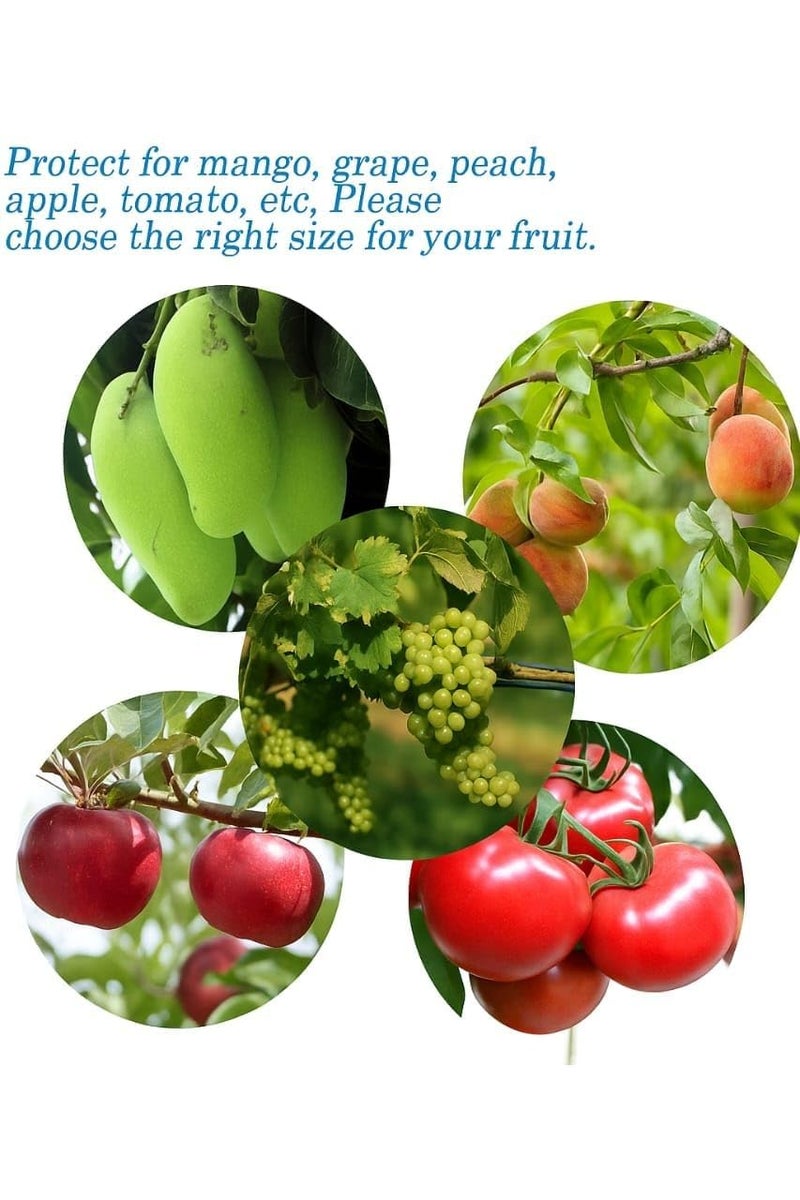 ZIMBLE Protection Net Bags for Mango, Guava & Pomegranate | Reusable Insect Cover Mesh for Garden & Tree Plants | Breathable Anti-Insect Netting for Farm Use (90) - Image 4