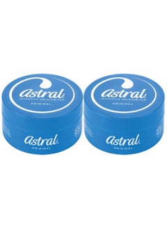 ASTRAL Intensive Face And Body Moisturiser Cream Original 200ml 2 Pack 
