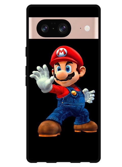 Protective Case Anti Scratch Shock Proof Bumper Cover For Google Pixel 8 Super Mario
