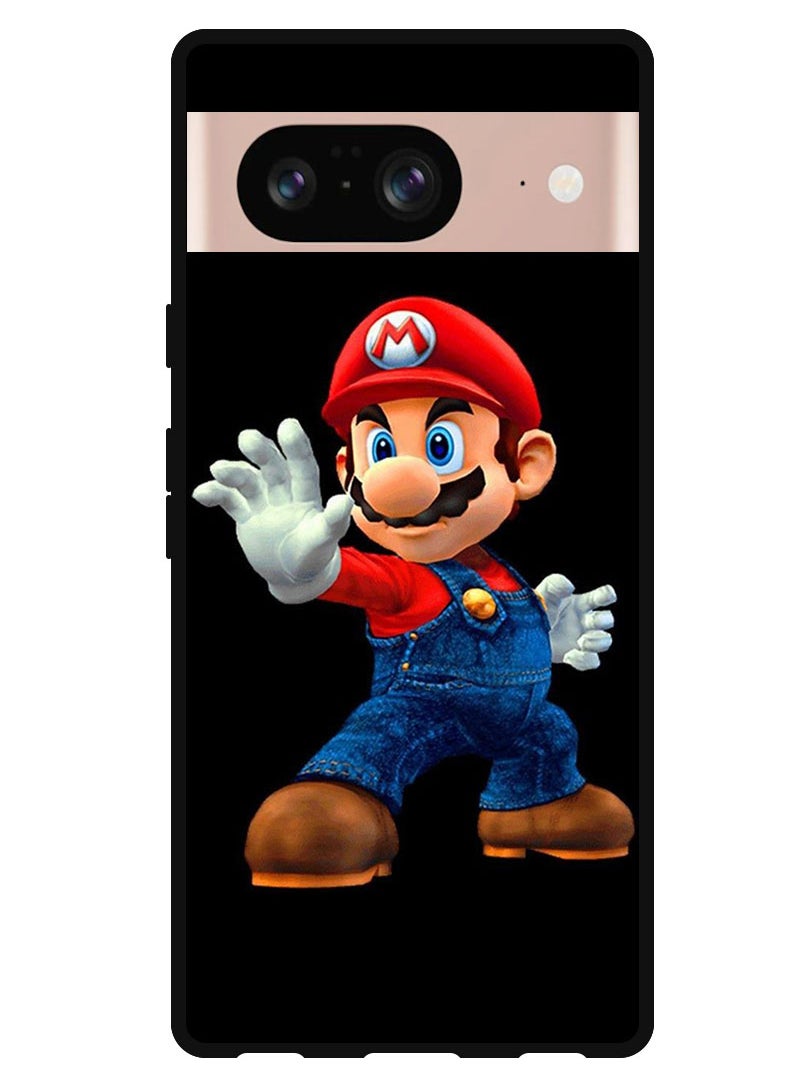 Theodor - Protective Case Anti Scratch Shock Proof Bumper Cover For Google Pixel 8 Super Mario - Image 1