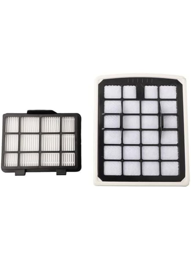 Eureka NEN180 Vacuum Cleaner Washable Filter Set 2 Pack Dust Container And Exhaust Filter - Image 1