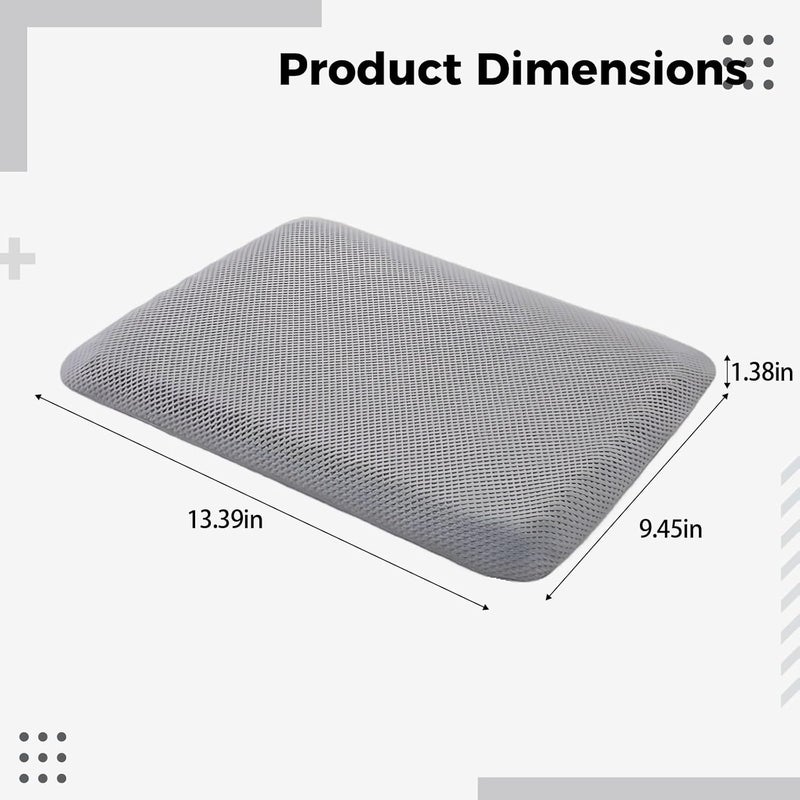 Gel Cushion Pad Sauna Seat for Chairs, Cooling Honeycomb Design for Comfort, Classroom Dormitory and Sauna Bench Ideal - Image 5