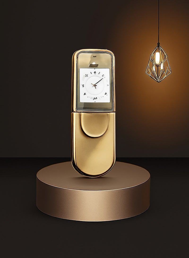 Hope "Gold Luxury Slider Classic Phone – Timeless Retro Design | Dual SIM Unlocked | Premium Metal Construction" - Image 2