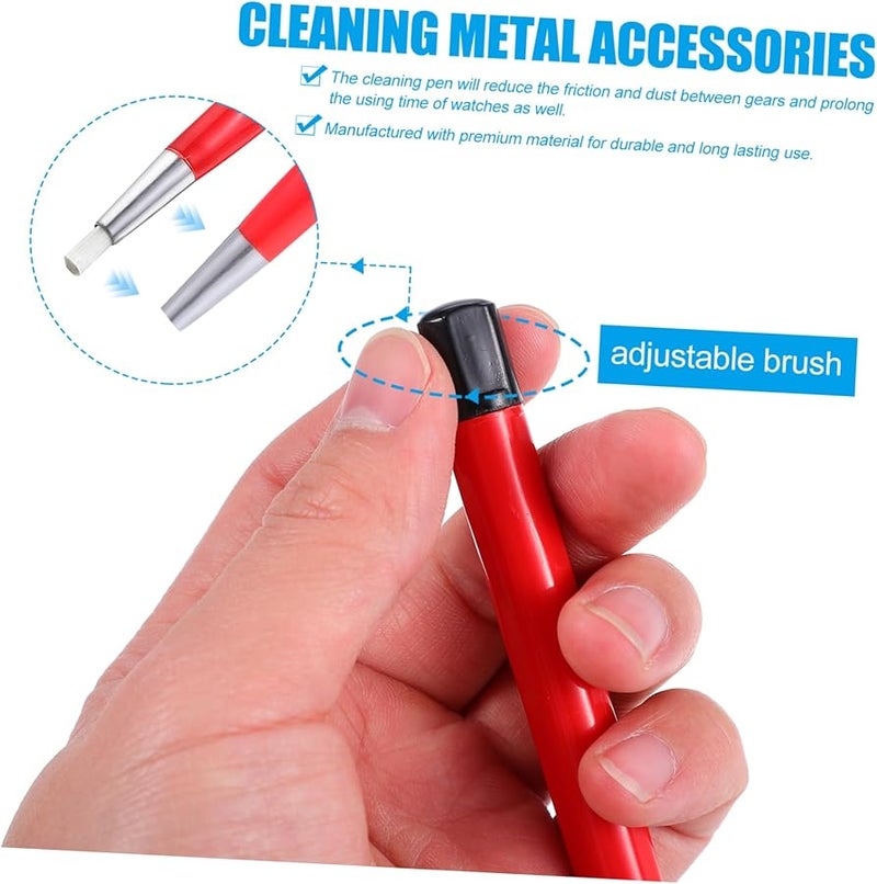 5Pcs Watch Cleaning Pen Tool Brush Set For Clocks Watches And Precision Instruments - Image 3