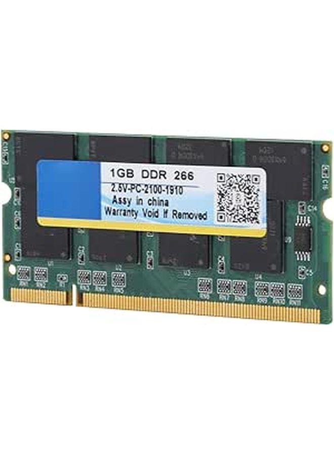 Laptop Ram Memory 1GB 266MHz 200 Pin DDR PC2100 SODIMM For Notebooks - Image 1