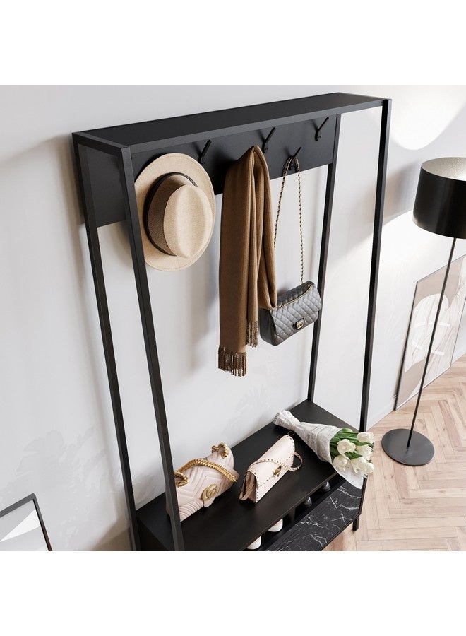 Home Box Alfa Coat Hanger and Shoe Cabinet 35.3 x 180 x 94 cm  - Image 3