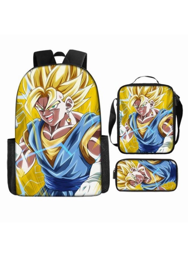 عام حقيبة ظهر مطبوعة عالمية مشتركة - مجموعة حقائب ظهر من ثلاث قطع (متوفرة للطلاب والأطفال والأصدقاء في النزهايات وتسلق الجبال وما إلى ذلك) - 77 - Image 2