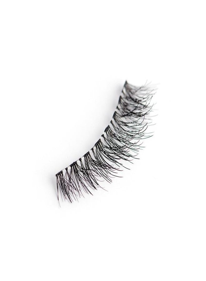 Uroparis PRO LV2 Eyelashes for Women - 3D Look Eye Lashes | Handmade, Light Voluminous False Lashes with Premium Virgin Hair | Invisible Band | For Glam Look & Enhance Beauty (Black) - 1 Pair - Image 3