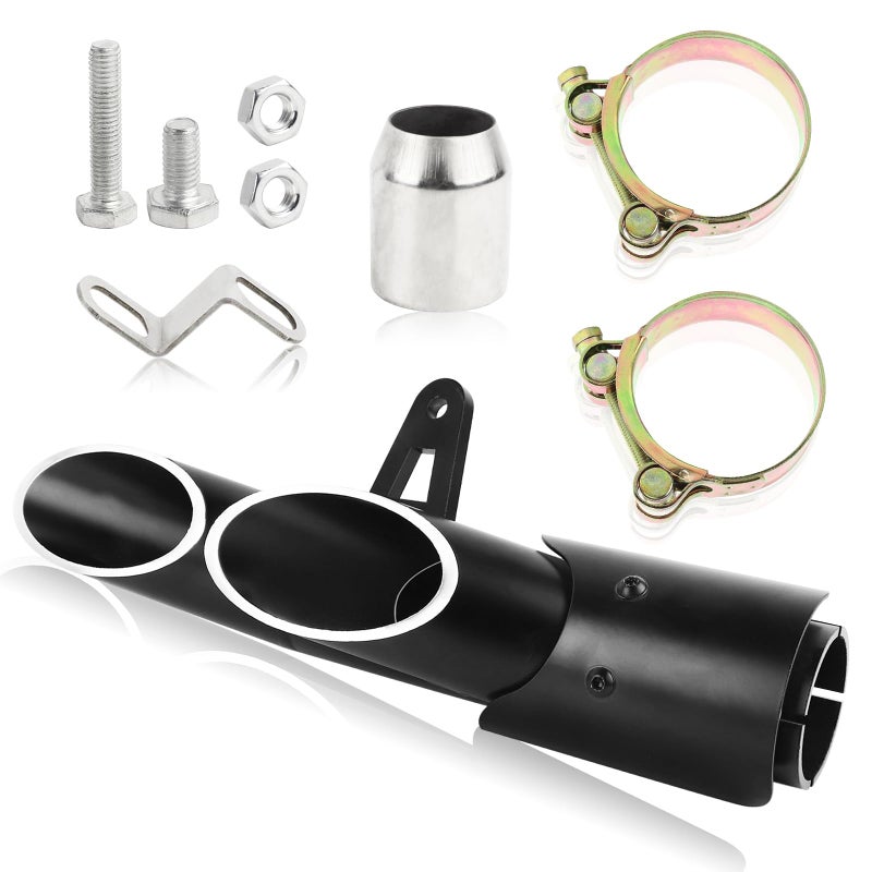 38mm51mm Motorcycle Exhaust Tips 152 Motorcycle Muffer Grom Exhaust for Kawasaki Z650 ZX6R10R Honda CBR 500 300R Yamaha FZ1 250 300 Moto Dirt Bike Silencer Kit