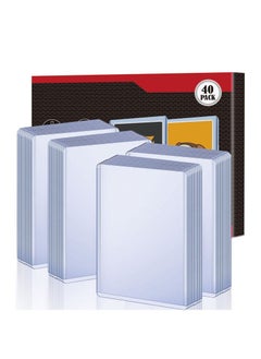 Captaintech Count Toploaders Card Sleeves, Top Loaders Card Sleeves for Trading Card, Protective Sleeves Card Holder Fit for Stardard Cards, Baseball Card, Sports Cards, MTG, Yugioh  - Image 1