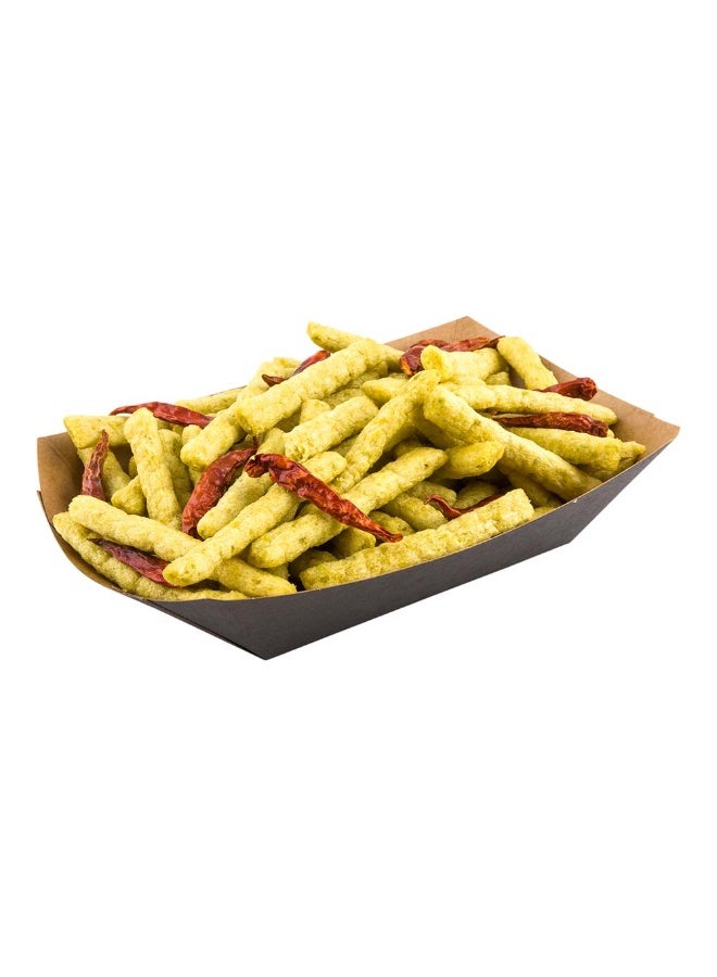 Restaurantware Bio Tek 1/2 Pound Food Boats, 400 Disposable Paper Food Trays - Heavy-Duty, Greaseproof, Black Paper Food Boats, For Snacks, Appetizers, Or Treats, Use At Parties Or Carnivals - Image 2