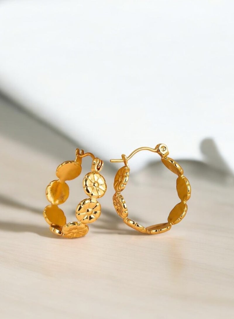 إيكوال حلق اذن نسائي من الاستانلس ستيل أنيق وعالي الجودة - Image 2