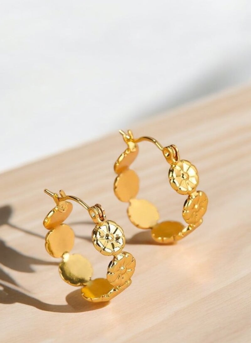 إيكوال حلق اذن نسائي من الاستانلس ستيل أنيق وعالي الجودة - Image 3