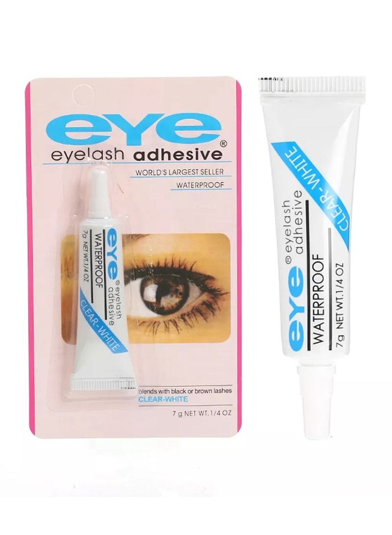 Eye Waterproof Eyelash Glue Strong Strong Dark/Light Eye Makeup Tool - Image 1