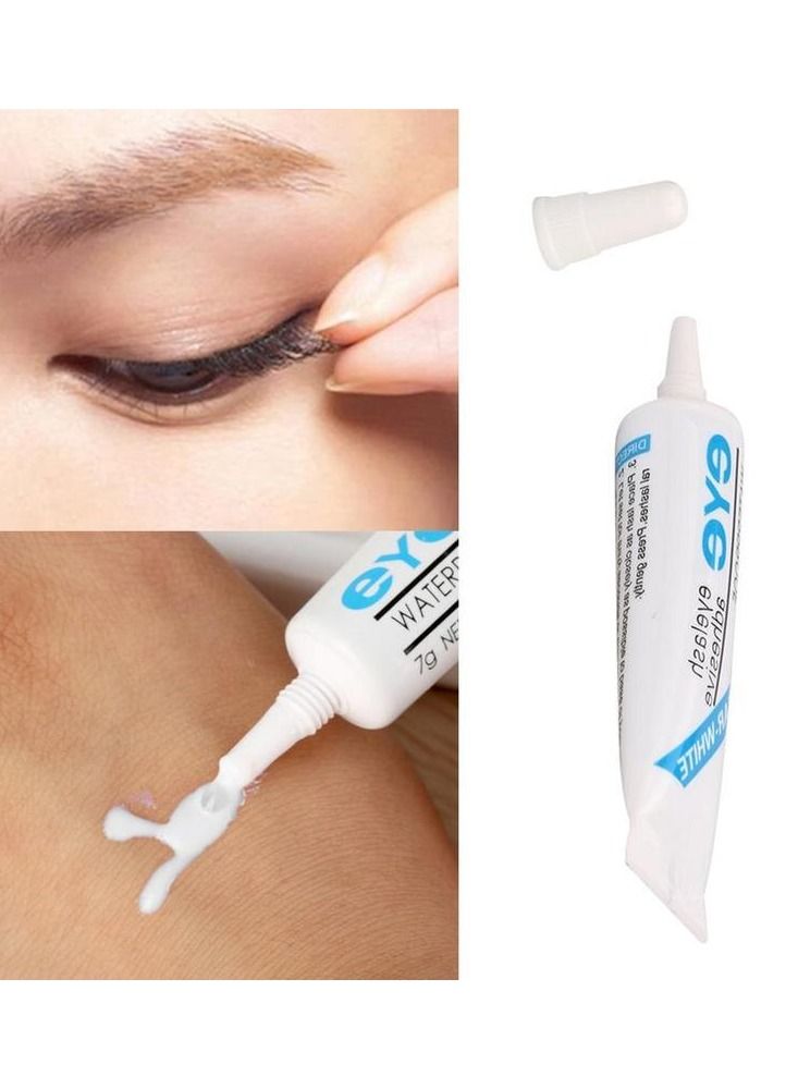 Eye Waterproof Eyelash Glue Strong Strong Dark/Light Eye Makeup Tool - Image 3