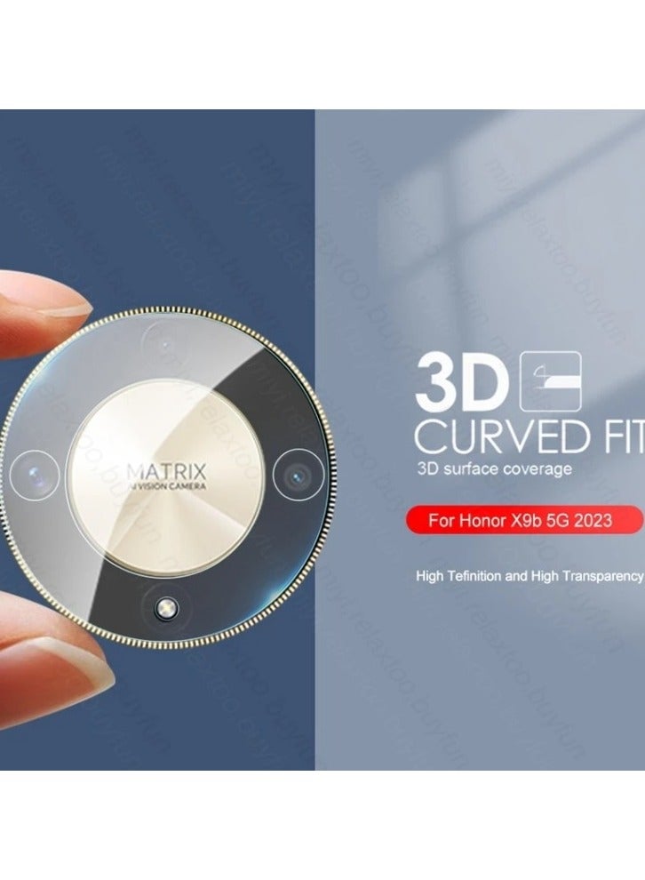 Camera Lens Protector Film for HONOR X9 Glass Camera Cover-Clear - Image 2