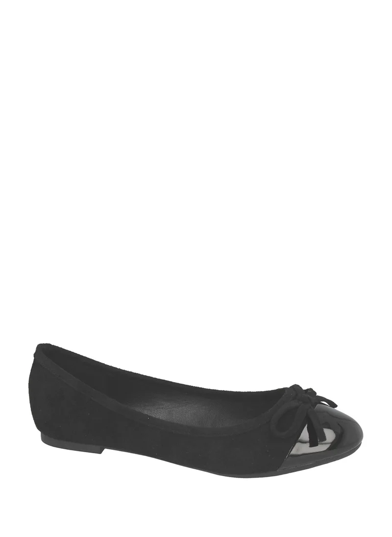 ELLA Patent Toe Classic Ballerina