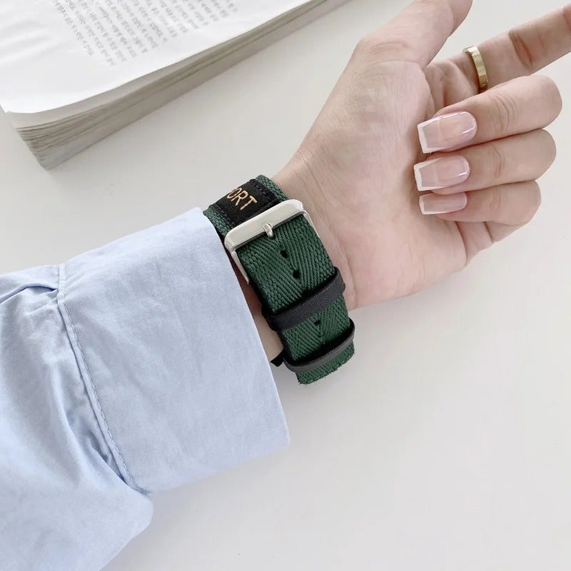 High Quality Nylon Sport Band for Apple Watch - Replacement Strap for iWatch 38mm 42mm 44mm - Image 5