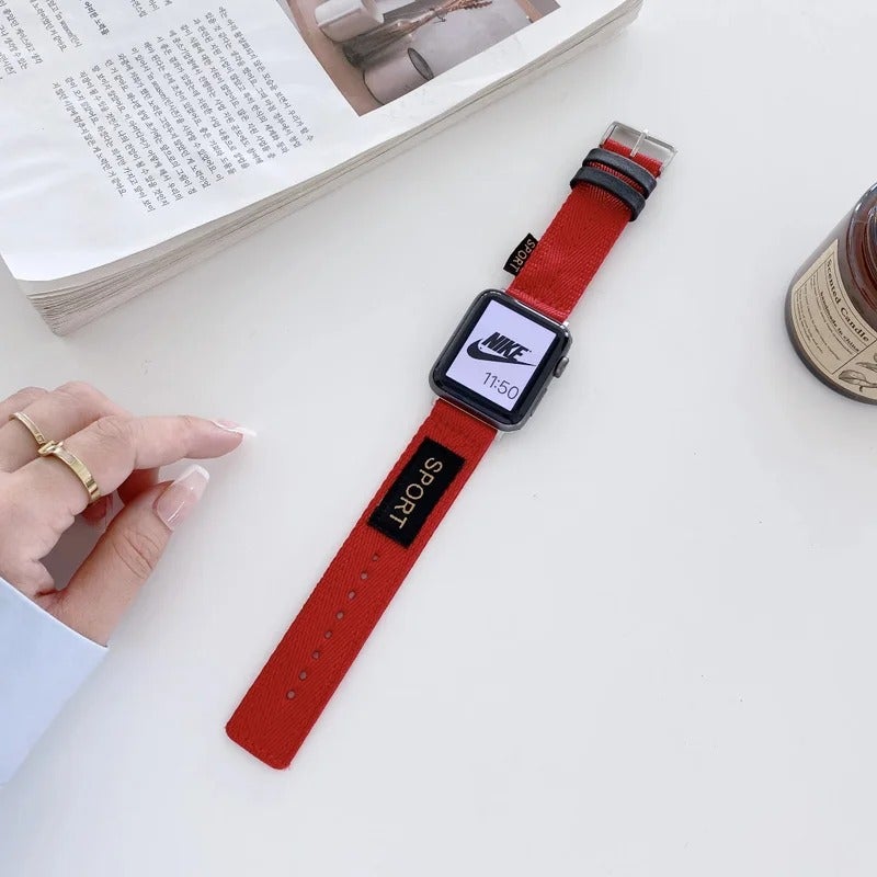 High Quality Nylon Sport Band for Apple Watch - Replacement Strap for iWatch 38mm 42mm 44mm - Image 3