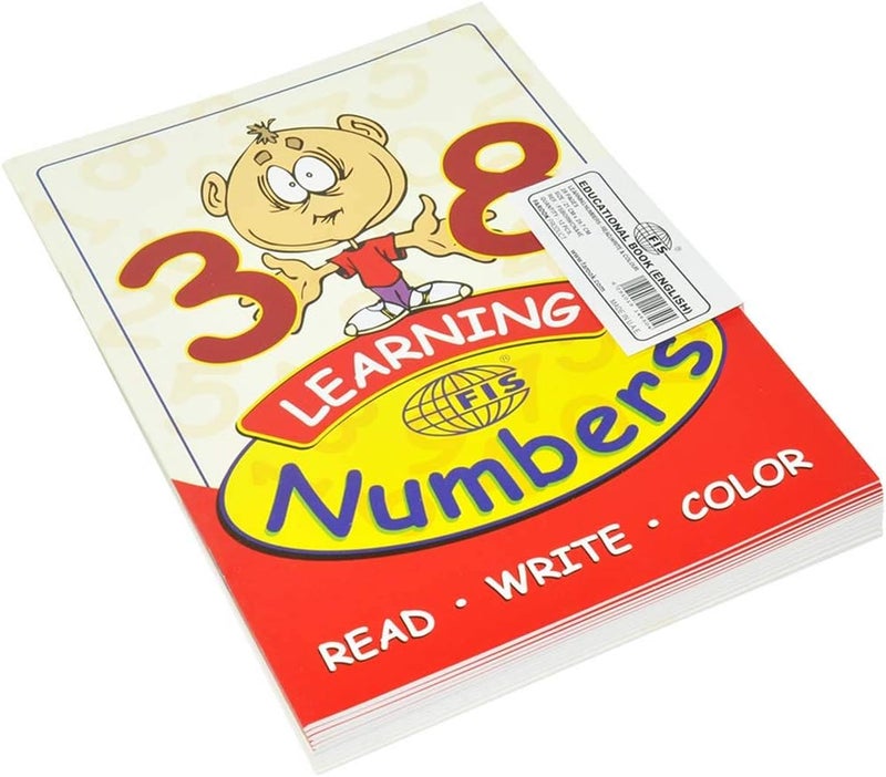 FIS Learning Numbers A4 Workbook - 28 Pages, 12-Piece Set - Image 2