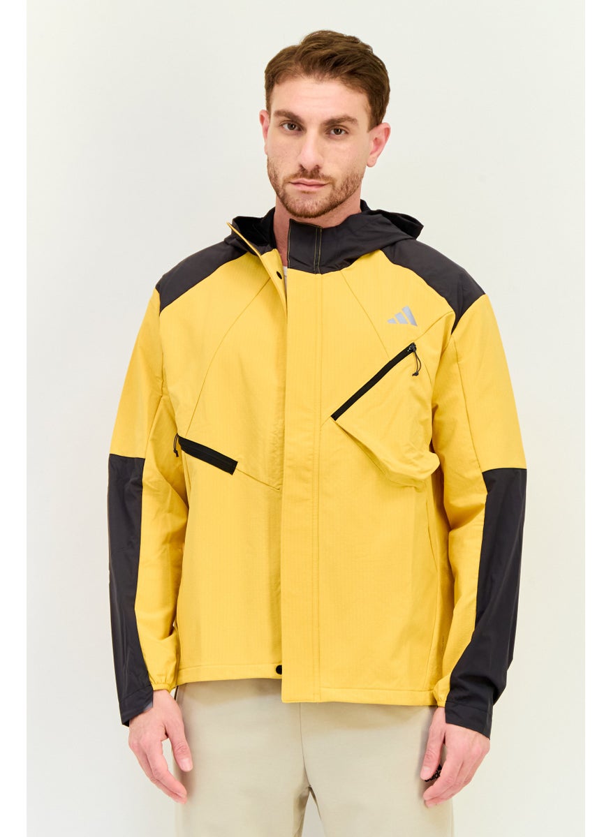 Adidas Men Sportswear Fit Long Sleeves Training Jacket, Multicolor  - Image 1