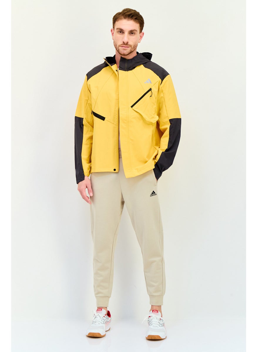 Adidas Men Sportswear Fit Long Sleeves Training Jacket, Multicolor  - Image 4