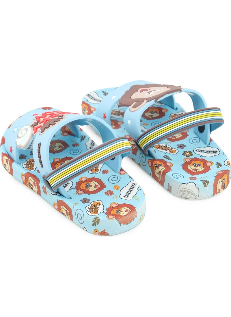 Gezer Gezer Summer Boy Boy Suitable for Wet Floor Home Garden Beach Pool Daily Slippers Sandals